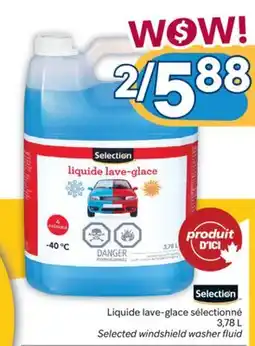 Brunet SELECTION Liquide lave-glace sélectionné offer