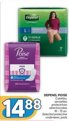 Brunet DEPEND, POISE Culottes, serviettes protectrices sélectionnées offer
