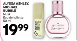 Brunet ALYSSA ASHLEY, MICHAEL BUBBLÉ Musk de toilette offer