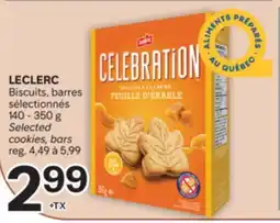 Brunet LECLERC Biscuits, barres sélectionnés offer