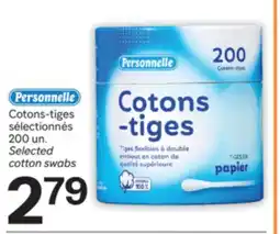 Brunet PERSONNELLE Cotons-tiges sélectionnés offer