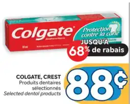 Brunet COLGATE, CREST Produits dentaires sélectionnés offer