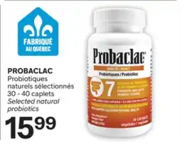 Brunet PROBACLAC Probiotiques naturels sélectionnés offer