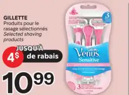 Brunet GILLETTE Produits le rasage sélectionnés offer