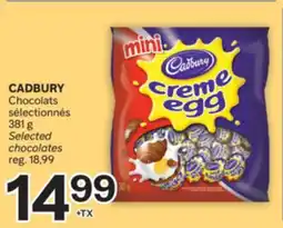 Brunet CADBURY Chocolats sélectionnés offer