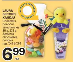 Brunet LAURA SECORD, KANDJU Chocolats, bonbons sélectionnés offer