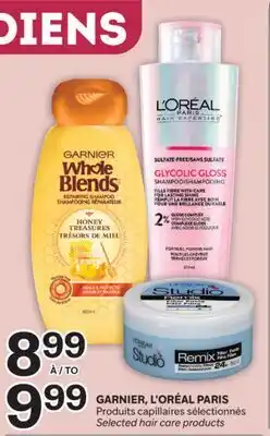 Brunet GARNIER, L'ORÉAL PARIS Produits capillaires sélectionnés offer