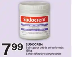 Brunet SUDOCREM Soins pour bébés sélectionnés offer