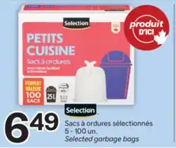 Brunet SELECTION Sacs garbage bags offer