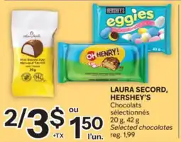 Brunet LAURA SECORD, HERSHEY'S Chocolats sélectionnés offer