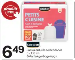 Brunet SELECTION Sacs à ordures sélectionnés offer