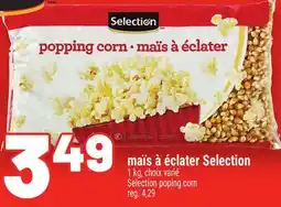 Metro MAÏS À ÉCLATER SELECTION | SELECTION POPING CORN offer