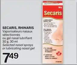 Brunet SECARIS RHINARIS Vaporisateurs nasaux sélectionnés ou gel nasal lubrifiant offer