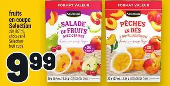 Metro FRUITS EN COUPE SELECTION | SELECTION FRUIT CUPS offer