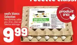 Metro OEUFS BLANCS SELECTION | SELECTION WHITE EGGS offer