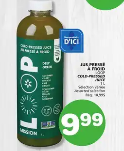 Marches Tradition LOOP COLD-PRESSED JUICE offer