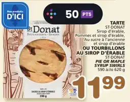 Marches Tradition ST-DONAT PIE OR MAPLE SYRUP SWIRLS offer