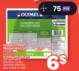 Marches Tradition OLYMEL SLICED DELI MEATS offer