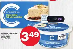 Marches Tradition COMPLIMENTS CREAM CHEESE offer