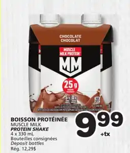 Marches Tradition MUSCLE MILK PROTEIN SHAKE offer