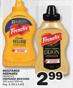 Marches Tradition FRENCH'S PREPARED MUSTARD offer