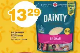 Marches Tradition DAINTY BASMATI RICE offer