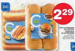 Marches Tradition COMPLIMENTS HAMBURGER HAMBURGER OR HOT-DOG BUNS offer