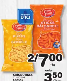 Marches Tradition YUM YUM SNACKS offer