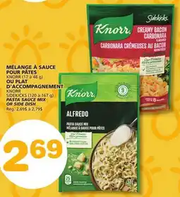 Marches Tradition KNORR PASTA SAUCE MIX OR SIDE DISH offer