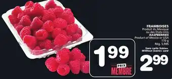 Marches Tradition RASPBERRIES offer
