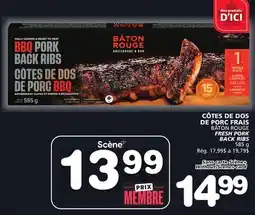 Marches Tradition BÂTON ROUGE FRESH PORK BACK RIBS offer
