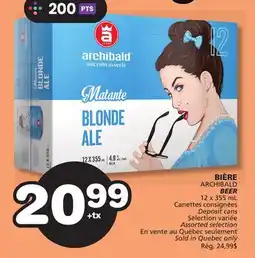 Marches Tradition ARCHIBALD BEER offer