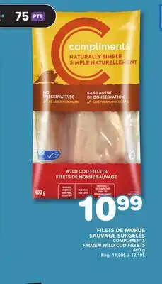 Marches Tradition COMPLIMENTS FROZEN WILD COD FILLETS offer