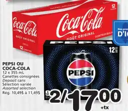 Marches Tradition PEPSI OR COCA-COLA offer