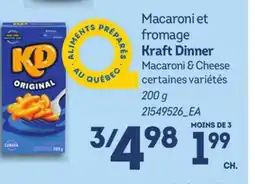 Provigo KRAFT DINNER MACARONI & CHEESE offer