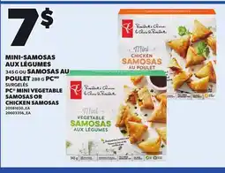 Provigo PC MINI VEGETABLE SAMOSAS OR CHICKEN SAMOSAS offer