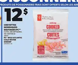 Provigo CREVETTES NORDIQUES SAUVAGES PC, 150-200 PAR LB offer
