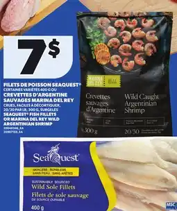 Provigo FILETS DE POISSON SEAQUEST offer