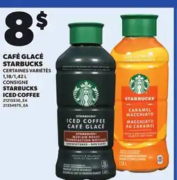 Provigo STARBUCKS ICED COFFEE, 1,18/1 offer