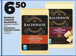 Provigo BALDERSON CHEDDAR CHEESE offer