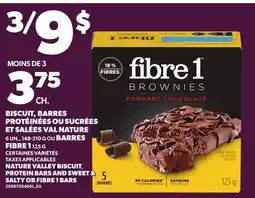Provigo NATURE VALLEY BISCUIT, PROTEIN BARS AND SWEET & SALTY OR FIBRE 1 BARS offer
