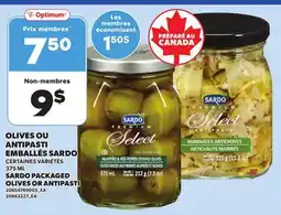 Provigo OLIVES OU ANTIPASTI EMBALLÉS SARDO offer