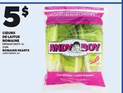 Provigo ROMAINE HEARTS, 3 UN offer