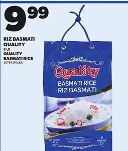 Provigo RIZ BASMATI QUALITY, 8 LB offer