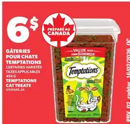 Provigo TEMPTATIONS CAT TREATS offer
