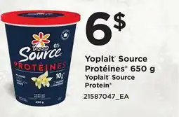 Provigo YOPLAIT SOURCE PROTEIN offer