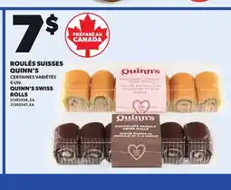 Provigo QUINN'S SWISS ROLLS, 6 UN offer