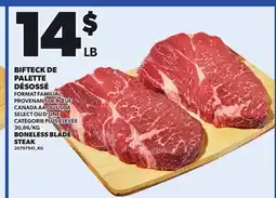 Provigo BONELESS BLADE STEAK offer
