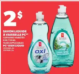 Provigo PC DISH LIQUID, 638/739 ML offer