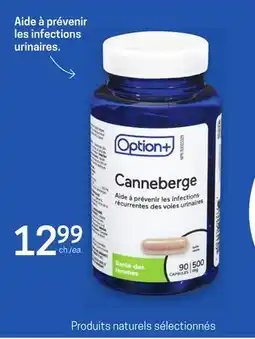 Uniprix OPTION+ Produits naturels sélectionnés offer